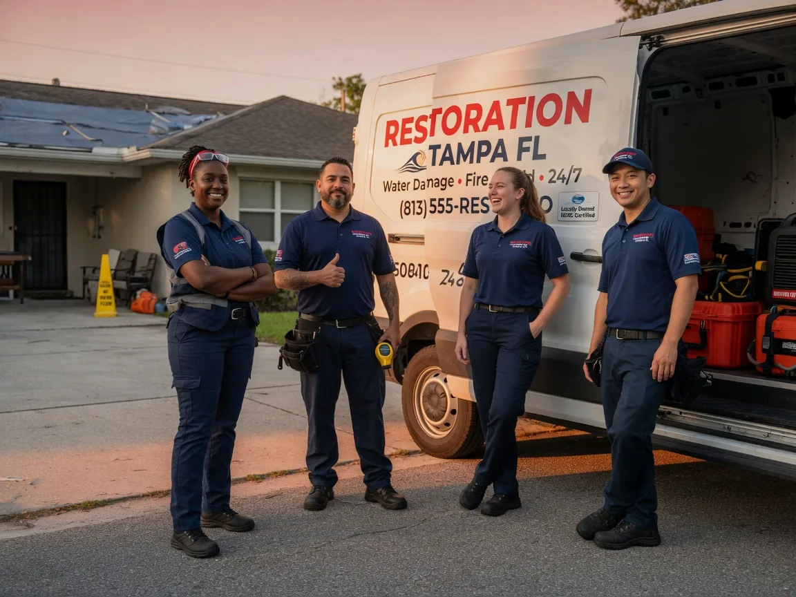 Water Damage Restoration company in Walcott, IA